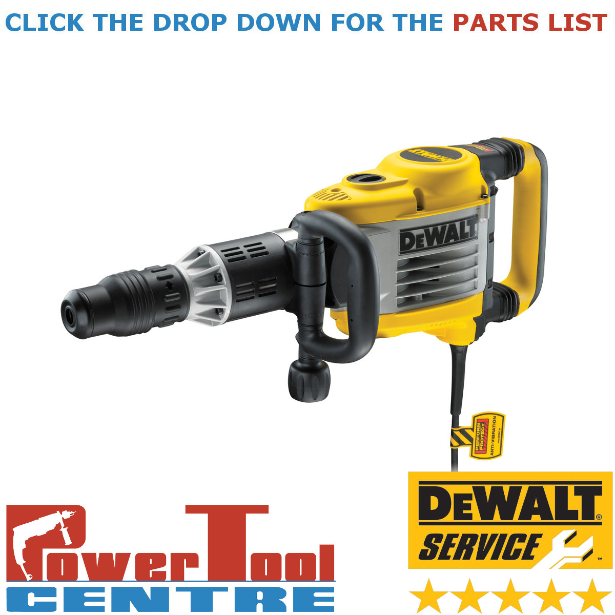 DeWalt Genuine Spare Parts D25902K Demolition Hammer Type 1 eBay