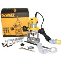 DeWalt Reconditioned D26203 110 Volt Variable Speed 8mm 1/4\" Inch Plunge Router 900W