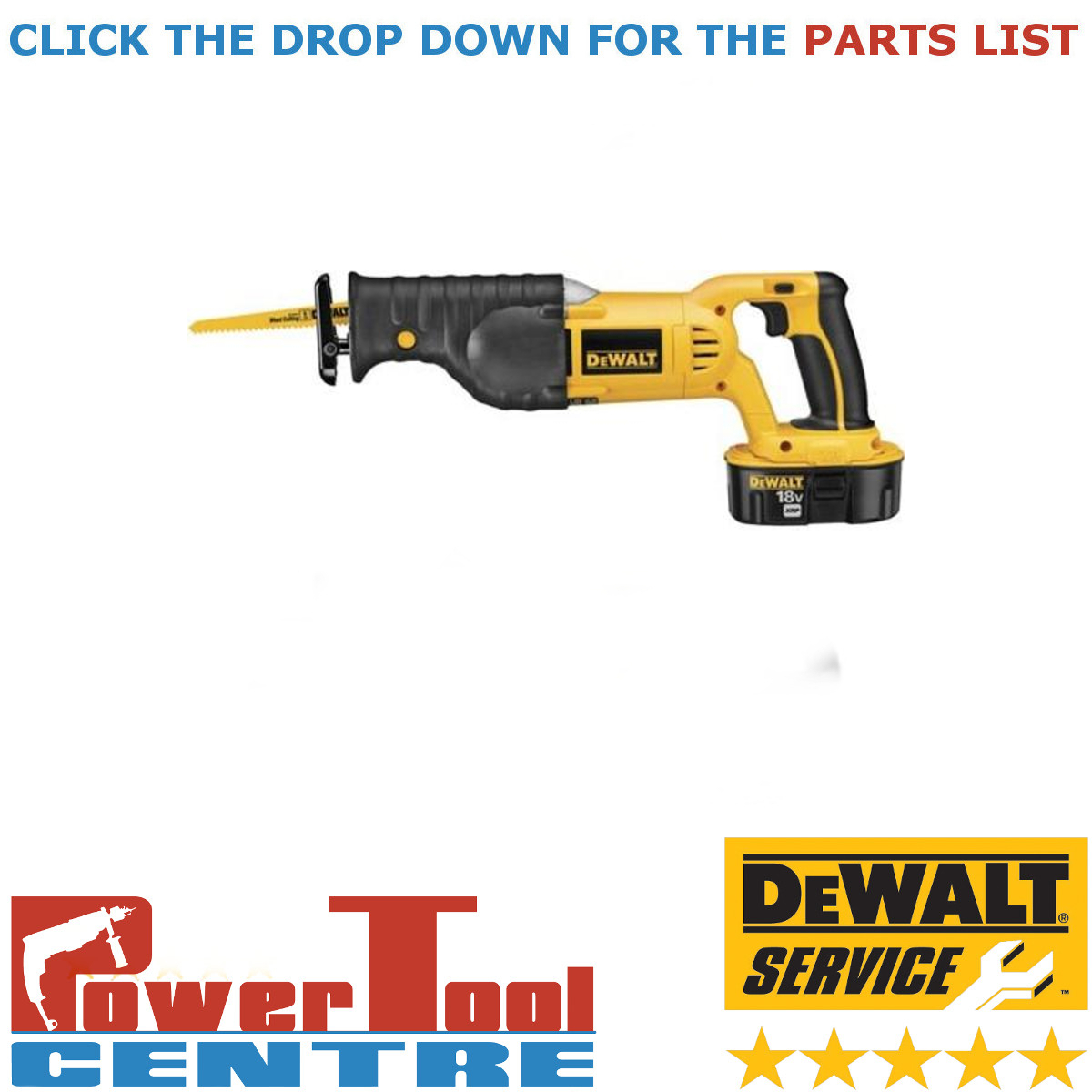 DeWalt Genuine Spare Parts DC385 Reciprocating Saw Type 2 eBay