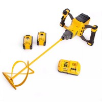 DeWalt DCD240X2 54 Volt FlexVolt Li-Ion Cordless Brushless Paddle Mixer M14 2 x 9.0Ah Batteries