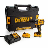 DeWalt DCD706D2 12 Volt XR Li-Ion Cordless Brushless Sub-Compact Combi Drill 2 x 2.0Ah Batteries