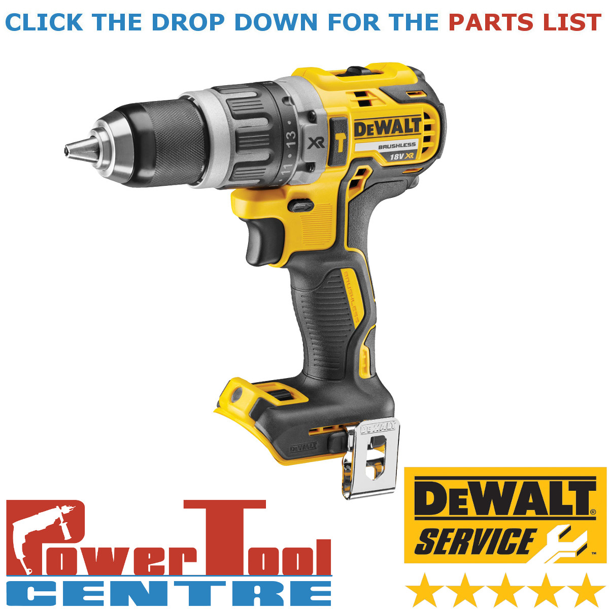 DeWalt Genuine Spare Parts DCD796 Hammer Drill Type 1 eBay
