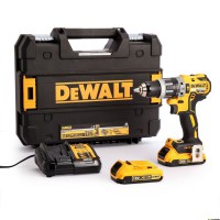 DeWalt Reconditioned DCD796D2 18 Volt Li-Ion XR Brushless Cordless 2 Speed Combi Drill Driver 2 x 2.0Ah Batteries in TST