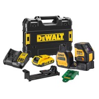 DEWALT DCE088D1G18 Self-Levelling Cross Line Green Beam Laser 12/18V 1 x 2.0Ah Li-ion