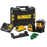 DeWalt DCE089D1G18 12 / 18 Volt XR Li-Ion Cordless 360 Degree Multi-Line Laser 1 x 2.0Ah Battery