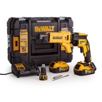 DeWalt Reconditioned DCF620P2K 18 Volt XR Li-Ion Cordless Brushless Collated Screwdriver 2 x 5.0Ah Batteries