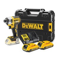 DeWalt Reconditioned DCF887D2 18 Volt XR Li-Ion Cordless Brushless 3 Speed Impact Driver 2 x 2.0Ah & TSTAK Case