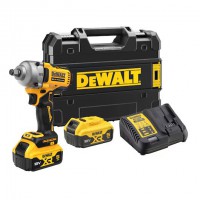 DEWALT Reconditioned DCF891P2T 1/2in Impact Wrench Hog Ring XR 18V 2 x 5.0Ah Li-ion - DCF891P2TQ-GB
