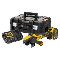 DeWalt DCG409T1 18 Volt XR Li-Ion FlexVolt Advantage 125mm Angle Grinder 1 x 6.0Ah in TSTAK