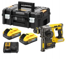 DeWalt DCH273H2T 18v XR Brushless 24mm SDS-Plus Hammer Drill - 2 x 5Ah Powerstack
