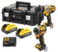 DeWalt DCK2052H2T 18v XR Premium Brushless Twin Kit DCD999/DCF850 - 2 x 5Ah Powerstack