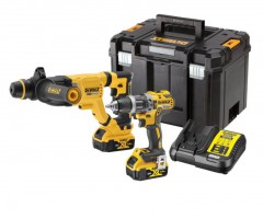 DeWalt Recon DCK2072P2T Cordless Drills Combi SDS Rotary Hammer Drill Twin Pack