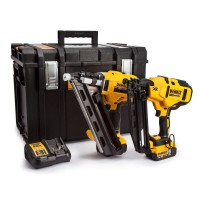 DeWalt DCK264P2 18 Volt Li-Ion XR Nailer Twin Pack 2 x 5.0Ah in Toughsystem Kit Box