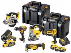 DeWalt DCK665P3T 6 Piece 18 Volt Li-Ion XR 3 x 5.0ah in 2 x TSTAK Kit Boxes