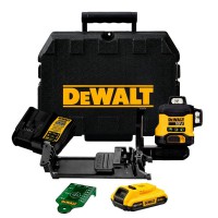 Dewalt DCLE34031D1Q-GB Reconditioned 18V Compact 3X360 Laser Kit