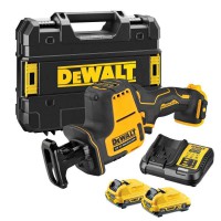 DeWalt DCS312D2 XR Brushless Sub-Compact Reciprocating Saw 12V 2 x 2.0Ah Li-ion