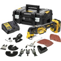 Dewalt Reconditioned DCS356P1 18v XR 3 Speed Multi Tool + 35 Accessories +Tstak + 1x5.0Ah
