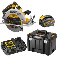 Dewalt DCS573T1Q-GB Reconditioned 54V XR 190MM CIRCULAR SAW WITH FLEXVOLT ADVANTAGE - 1 X 6AH