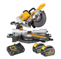 Dewalt Recon DCS727T2 XR FlexVolt Slide Mitre Saw 250mm Double Bevel 54V 2x6.0Ah