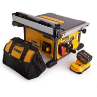 DeWalt DCS7485T2 54 Volt FlexVolt Li-Ion Cordless Brushless 210mm Table Saw 2 x 6.0Ah Batteries