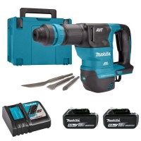 Makita DHK180RTJ BL LXT SDS Plus Power Scraper 18V 2 x 5.0Ah Li-ion