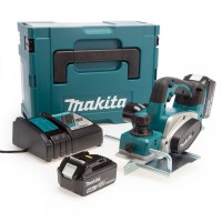 Makita DKP180RTJ 18 Volt LXT Li-Ion Cordless Planer 2 x 5.0Ah Batteries in MakPac