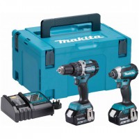 Makita DLX2180TJ Brushless Twin Pack 18V LXT 2 x 5.0Ah Li-Ion - DLX2180TJ