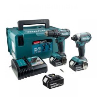 Makita DLX2283T3J 18V LXT 2 Piece Brushless Combo Kit 3 x 5amp Batteries - DLX2283T3J