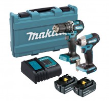 Makita DLX2414ST Brushless LXT Combo Kit Twin Pack 2 x 5Ah - DLX2414ST