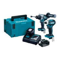 Makita DLX2455TJ Brushless Combo LXT Twin Kit - DLX2455TJ