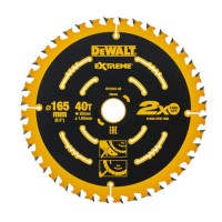 DeWalt 165mm x 20mm 40T Extreme Framing Circular Saw Blade - DT10301