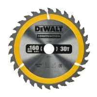 DeWalt 160mm x 20mm 30T Construction Circular Saw Blade - DT1932-QZ