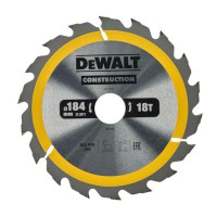 DeWalt 184mm x 30mm 18T Construction Circular Saw Blade - DT1941-QZ