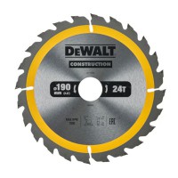 DeWalt 190mm x 30mm 24T Construction Circular Saw Blade - DT1944-QZ