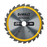 DeWalt 250mm x 30mm 24T Construction Circular Saw Blade - DT1956-QZ