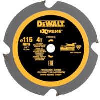 DeWalt 115mm x 9.5mm 4T Extreme PCD Fibre Cement Circular Saw Blade to suit DCS571- DT20421-QZ
