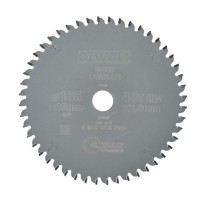 DeWalt 165mm x 20mm 48T Extreme Workshop Triple Chip Circular Saw Blade for Laminates - DT4087-QZ