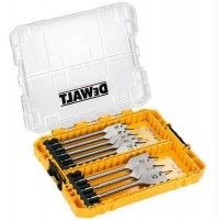 DeWalt T Stak Compatible 8pc Std Flatwood Set 12 16 18 20 22 25 28 32