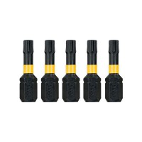 DeWalt DT7384T T30 5x 25mm IR Torsion Screwdriver Bits