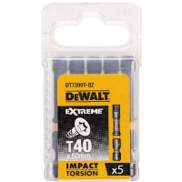 DeWalt DT7399T DeWalt Impact Torsion screwdriver bit T40x25mm 5 pcs. DT7399T