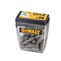 [NO LONGER AVAILABLE] DeWalt DT7908 Flip Tic Tac Box of 25 Piece Pozi 2 PZ2 Screwdriver Bits Set Kit