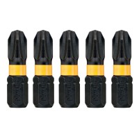 DeWalt DT7995T Pack of 5 Ph3 x 25mm Extreme Impact Torsion Screwdriver Bits