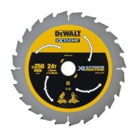 DeWalt 250mm x 30mm 24T Xtreme Runtime Circular Saw Blade to suit DCS778 - DT99571-QZ