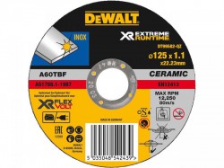 DeWalt DT99582 125mm x 1.1mm XR FlexVolt Xtreme Runtime Metal Cutting Disc