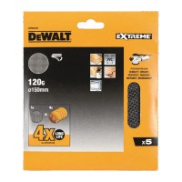 DEWALT DTM3125 Mesh Sanding Discs 150mm 120G (Pack of 5)
