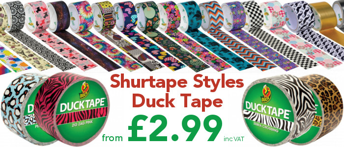 Shurtape Styles Duck Duct Tape - £2.99