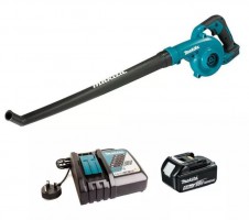 Makita DUB186RT 18V LXT Cordless Blower Vac 1 x 5.0Ah Battery - DUB186RT