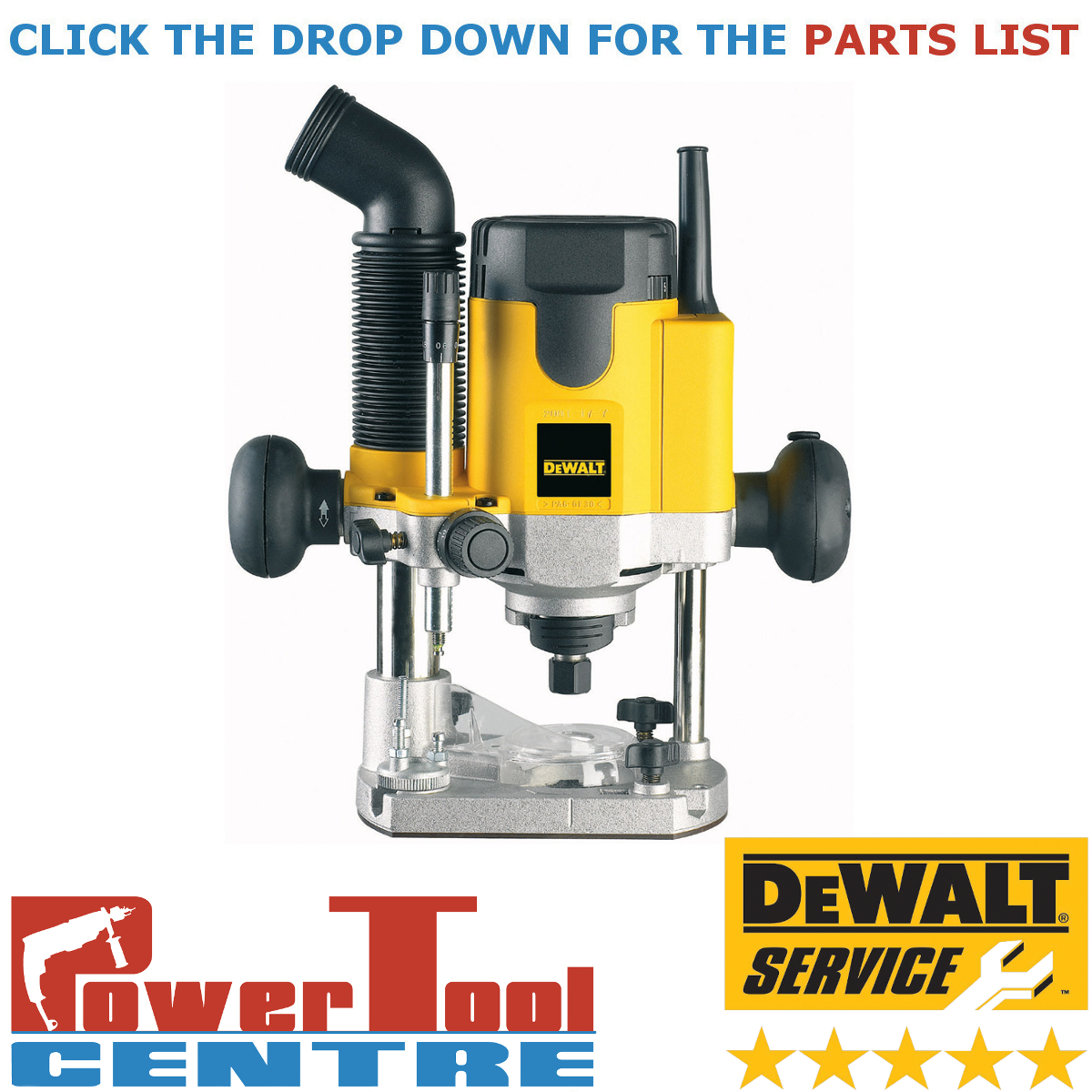 DeWalt Genuine Spare Parts DW622 Plunge Router Type 3 eBay