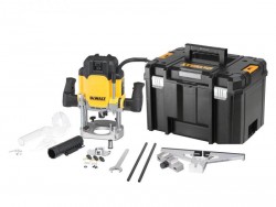 DeWalt Reconditioned DWE625KT 1/2\" Plunge Router 240v with TSTAK Kitbox