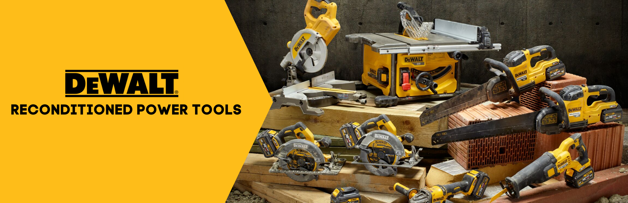 DeWalt Reconditioned Power Dewalt Shop on Power Tool Centre